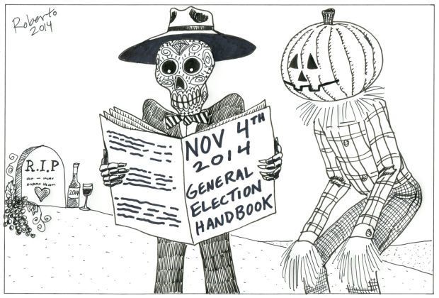Editorial Cartoon for Nov. 2, 2014